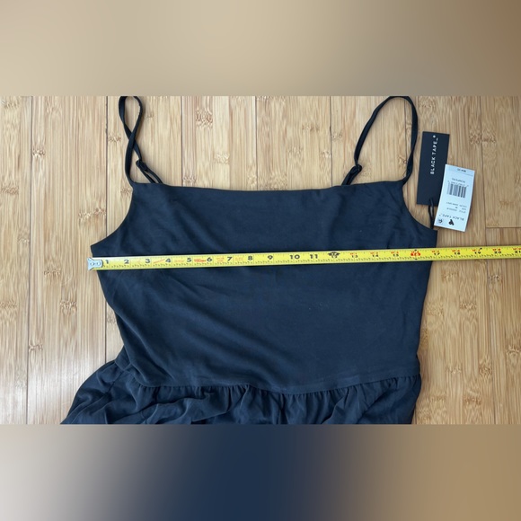 BLACK TAPE Women's Dark Grey Draped-Neck Spaghetti Strap Pull-On Romper SZ M - Picture 13 of 13